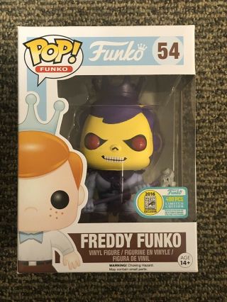 Freddy Funko Skeletor - Funko Pop - SDCC 2016 - Limited to 400 Extremely Rare 2