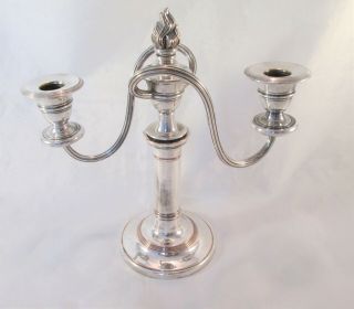 Rare Miniature Old Sheffield Plate Candelabra / Candlesticks c1820 3