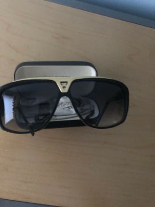 Rare Louis Vuitton Evidence Sunglasses Bought In Saks Nyc With Lv Receipt