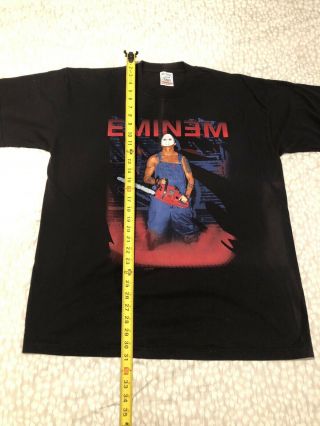 Eminem Concert T Size XL Jason Mask Vintage Rap Tee Shirt European Tour 5