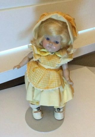 Strung Vogue Ginny Doll With Center Snap Shoes 1950 