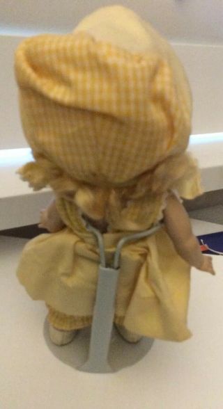 Strung Vogue Ginny doll with center snap shoes 1950 ' s 6