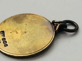 Rare Antique 1910 Olympic InternatIonal Committee Silver & Enamel Pendant Badge 6