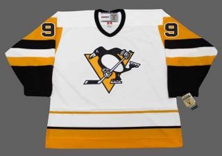 RON FRANCIS Pittsburgh Penguins 1991 CCM Vintage Home NHL Hockey Jersey 2