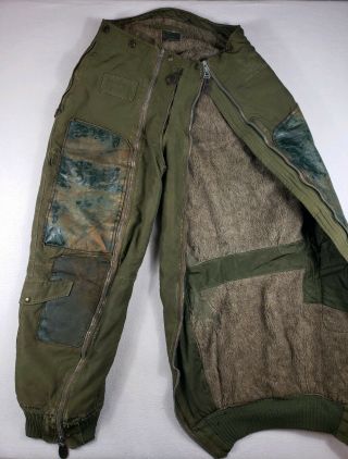 US Air Force US Army WWII Type A - 11 Flight Pants Flying Trousers Men ' s Size 30 5