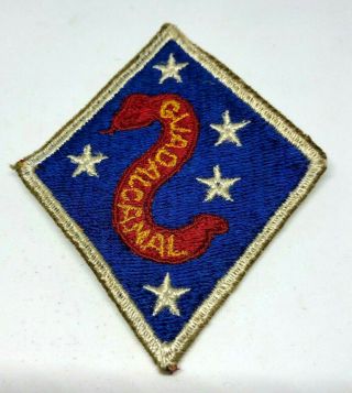Ww2 Wwii Usmc First Us Marine Corps Division Guadalcanal,  1st,  Uniform