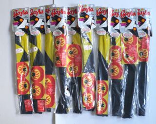 Vintage Gayla Kite Set Of 10 Bat Keel Guided Kites Mip 1981 Usa