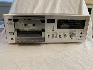 Vintage Sansui Casette Deck Player Sc - 3300