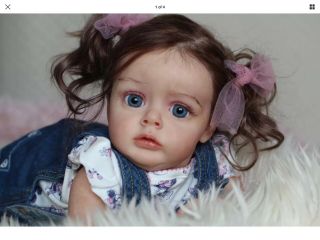 Very Rare Reborn Baby Doll - Chloe By Natali Blick - Le