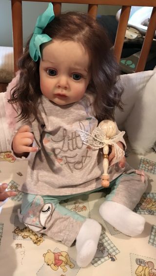 very rare reborn baby doll - Chloe by Natali Blick - LE 7