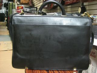 vintage Rare Hartmann Designed by Lombardo Leather Calfskin Business Briefcase 3