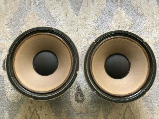 pair vintage tannoy monitor gold 12 ' dual concentric loudspeakers LSU/HF/12/8 2