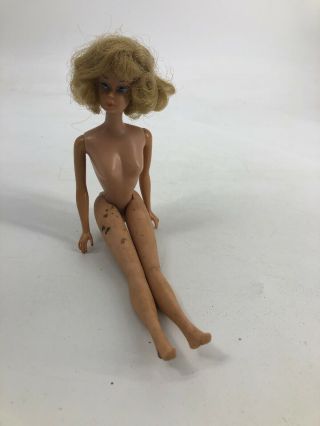 VTG American Girl Side Part Barbie 1958 K6 3
