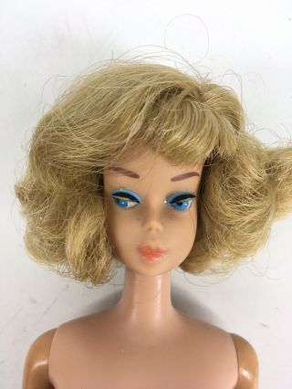 VTG American Girl Side Part Barbie 1958 K6 8