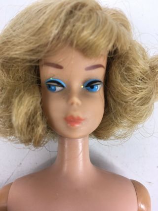 VTG American Girl Side Part Barbie 1958 K6 9