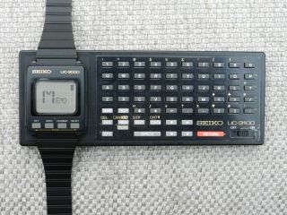 Seiko UC - 3000 VERY Rare Vintage Computer Watch (Memo - Diary) 3