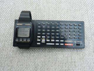 Seiko UC - 3000 VERY Rare Vintage Computer Watch (Memo - Diary) 6