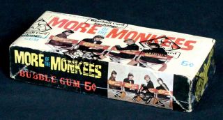 1967 Raybert More Of The Monkees 24 Pack Wax Packs Bbce Authenticated Rare L@@k
