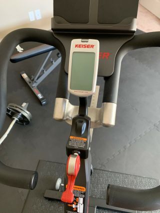 Keiser M3 plus Indoor Cycle with Computer Cleaned and Serviced Rarely 3