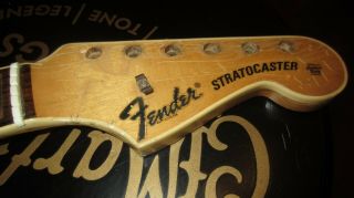 Vintage 1963 Fender Stratocaster Electric Guitar Neck NOV 63B Rebound 4