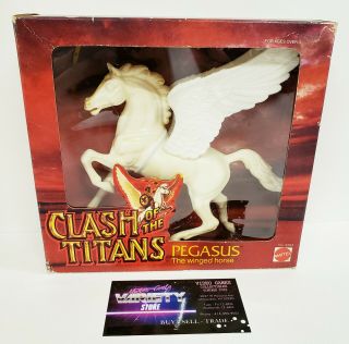 Vintage Mattel Clash Of The Titans Perseus Pegasus Action Figure 1980