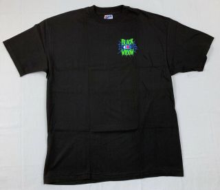 CLIFF KEEN wrestling black widow t - shirt sz xl vintage 90s nos unworn rare hanes 4