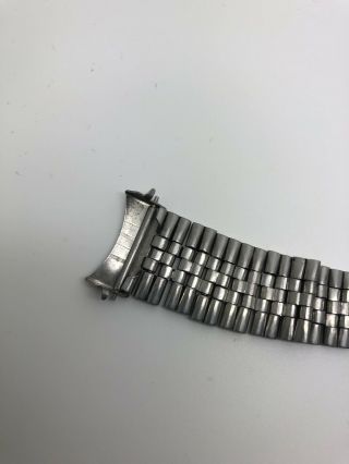 Rare Rolex Jubilee Bracelet With Big Logo Clasp 20mm End Link No.  5 10