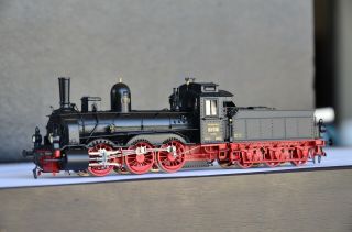 Beckert Brass Drg Br 53 Steam Locomotive Handmade In Germany Rare