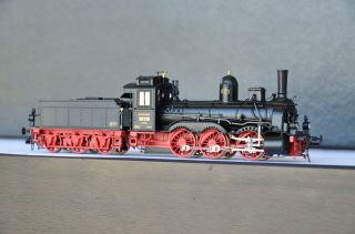 Beckert Brass DRG BR 53 Steam Locomotive Handmade in Germany RARE 3