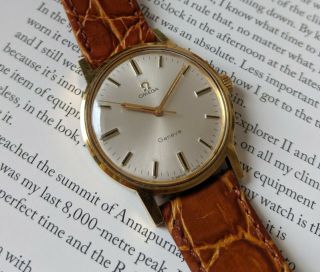 Omega Geneve/seamaster 1969 Serviced Cal.  601 Mechanical Watch Gold