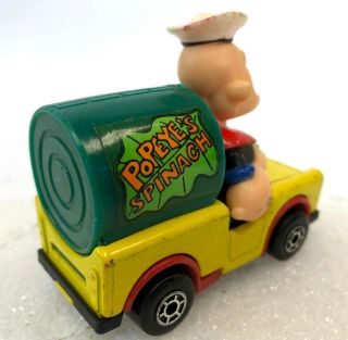 Vintage 1980 Lesney Matchbox Popeye the Sailor Man Spinach Power Truck Car 2