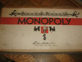 Ultra Rare Vintage 1935 Trade Mark Edition White Box 9 Game Nearly Unplayed