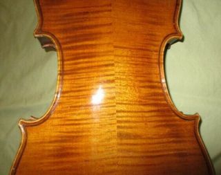 Rare Fine Old Antique 20s Vintage German Mittenwald 15 " Back Viola Great Cond