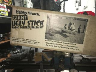 Giant Ugly Stick Kit - Hobby Shack -,  Rare,  Vintage Trainer,  Gr8t Flyer
