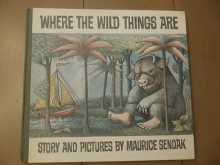 1963 Where The Wild Things Are,  First Edition,  Signed By Maurice Sendak,  Rare