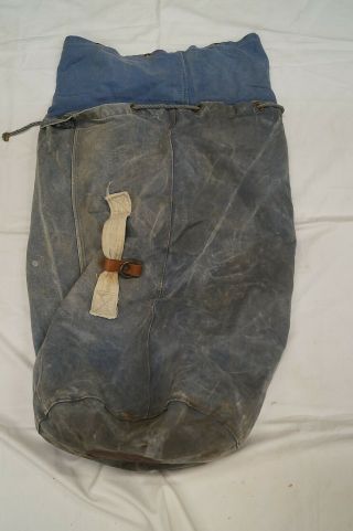 WW2 Canadian RCAF Large Duffle Bag Officer Named 2