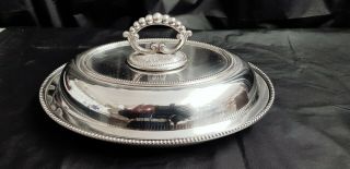 An Antique Silver Plated Tureen Dish.  William Hutton & Sons Of Sheffield.