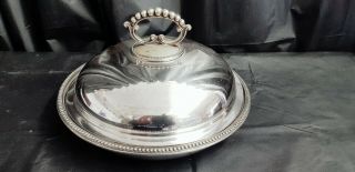 An Antique Silver Plated Tureen Dish By Mappin & Webb.  Very Collectable.