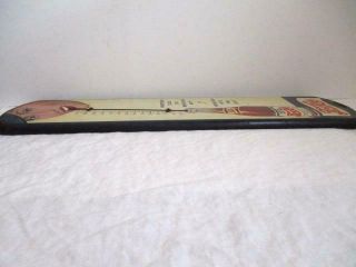 Vtg 1930 ' s HTF Pepsi Cola Sipping Girl Advertising Thermometer M - 32 - 1 6