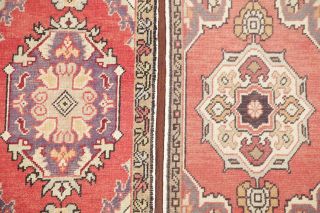Set of 2 Vintage Hand - made Wool Oushak Turkish Oriental Kitchen Rug Wool 2 ' x 3 ' 3