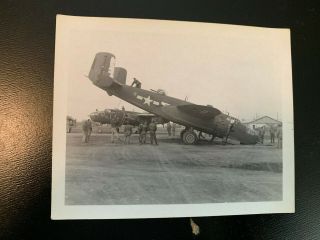 26 Original/Official 1944 USAAF Combat Damage Photos,  18th Air Depot Gp. ,  Italy 3