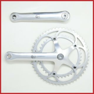 Campagnolo C Record Crankset 180mm Square Vintage 52 - 39t 90s 80s Road Racing