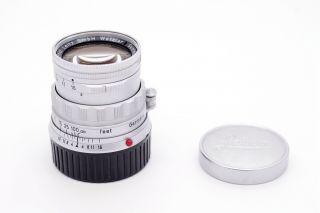 Rare Leitz Leica Summicron Rigid 50mm/f2.  0 50/2 Ver.  1 For M2 M3 M6 Mp