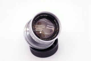 Rare LEITZ Leica Summicron L39 50mm/F2.  0 Radioactive Lens Yr.  1953 LTM/M39 3