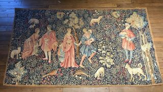 Large Vintage Tapestry Wall Hanging