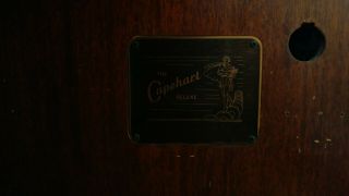 Capehart 410M vintage console natural wood exterior 7