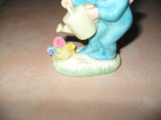 Vtg Shelley Mabel Lucie Attwell BOO BOO Pixie Watering Flowers Figurine LA29 5