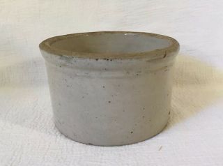 Small Vintage 3.  5 Cup Stoneware Butter Crock