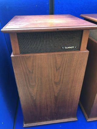 Vintage Tannoy Monitor Gold LSU/HF/12/8 Orbitus Speakers with Cabinets 6