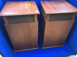 Vintage Tannoy Monitor Gold LSU/HF/12/8 Orbitus Speakers with Cabinets 8